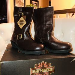 New Harley Davidson Women's Dartford Color Brown Size 7.5