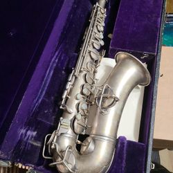 Vintage 1914 Elkhart Saxophone 