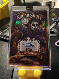 Derick Henry True 1/1 Limited Ed. DAY OF THE DEAD
