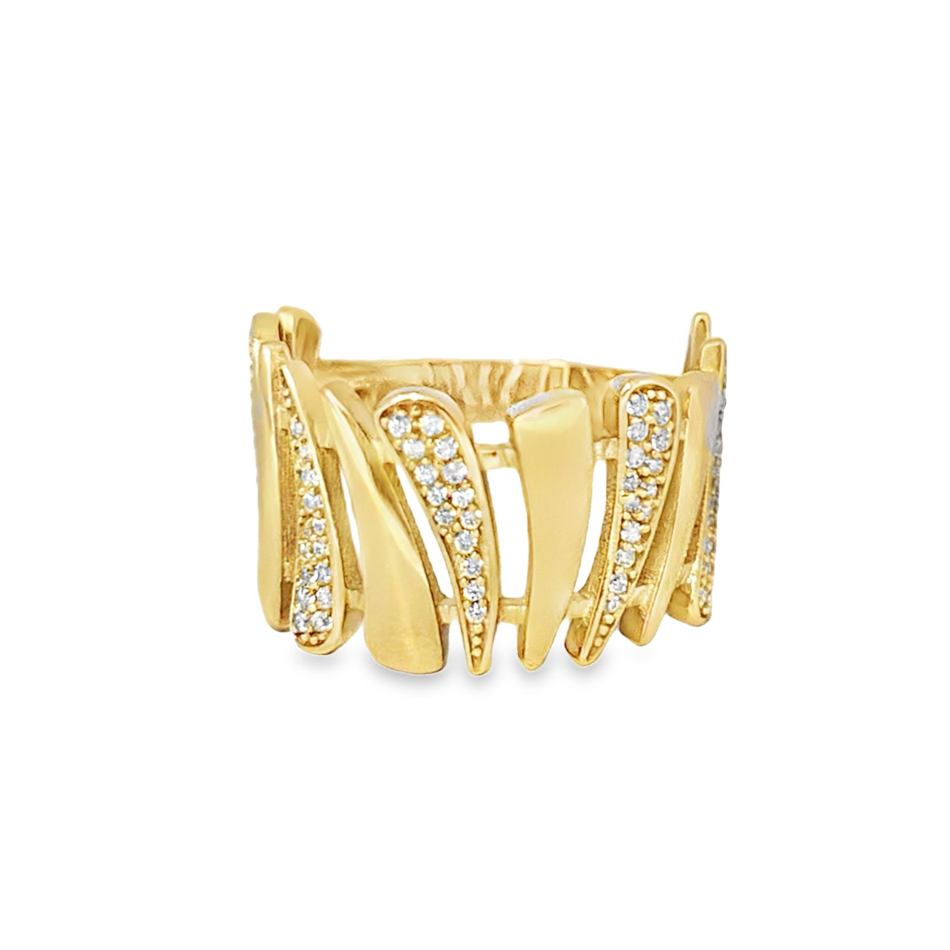 10k Yellow Gold Band Ring 