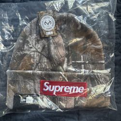 Supreme New Era Camo Box Logo Beanie (FW25) (IN HAND)