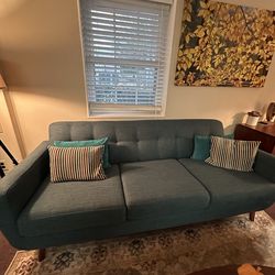Sofa plus matching office chair