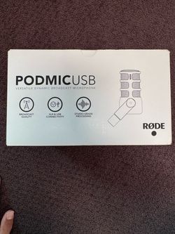 Rode PodMic USB Dynamic Broadcast Microphone