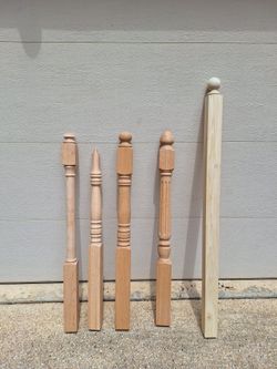 lumber newel post 