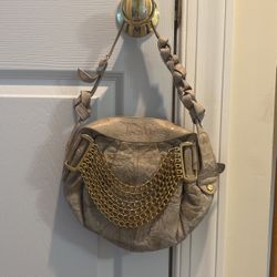 Leather Handbag With Extendable Strap