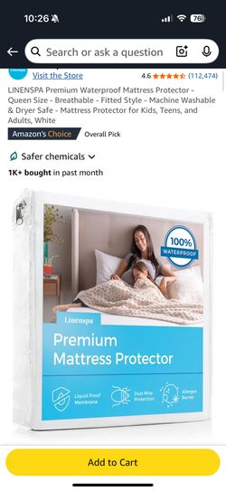 New  Waterproof Mattress Protecter