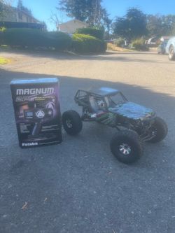 RC Rock Crawler with Futaba Magnum 2PL Transmitter