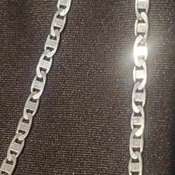 20" Mariner Link .925 Sterling Silver 2mm chain Necklace 