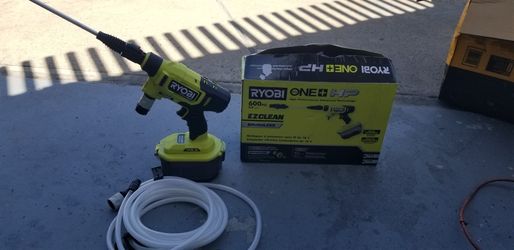 ryobi 18v brushless 600psi power cleaner