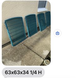 8 Panel With Dogie Door. 