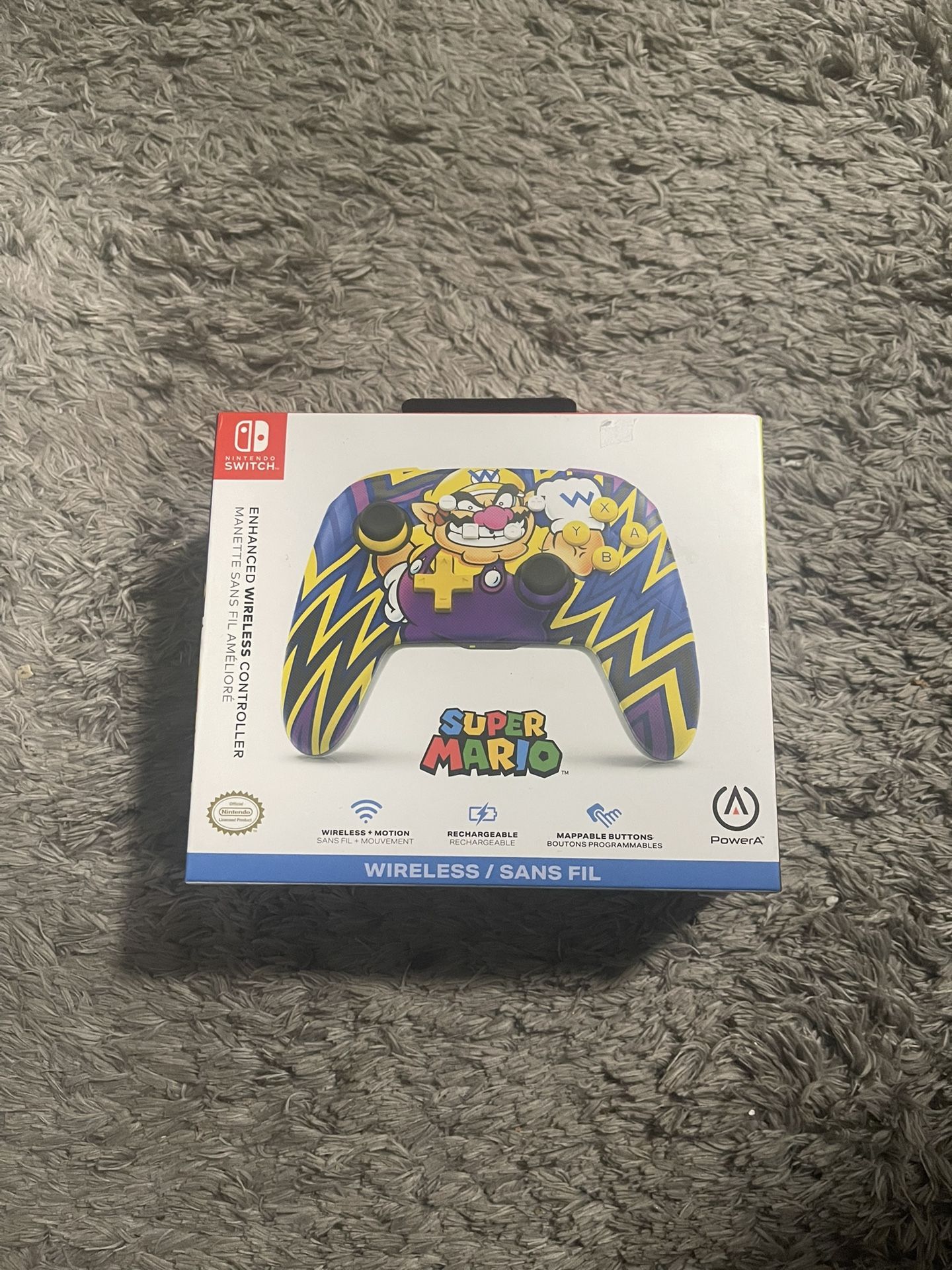 Nintendo switch controller super Mario