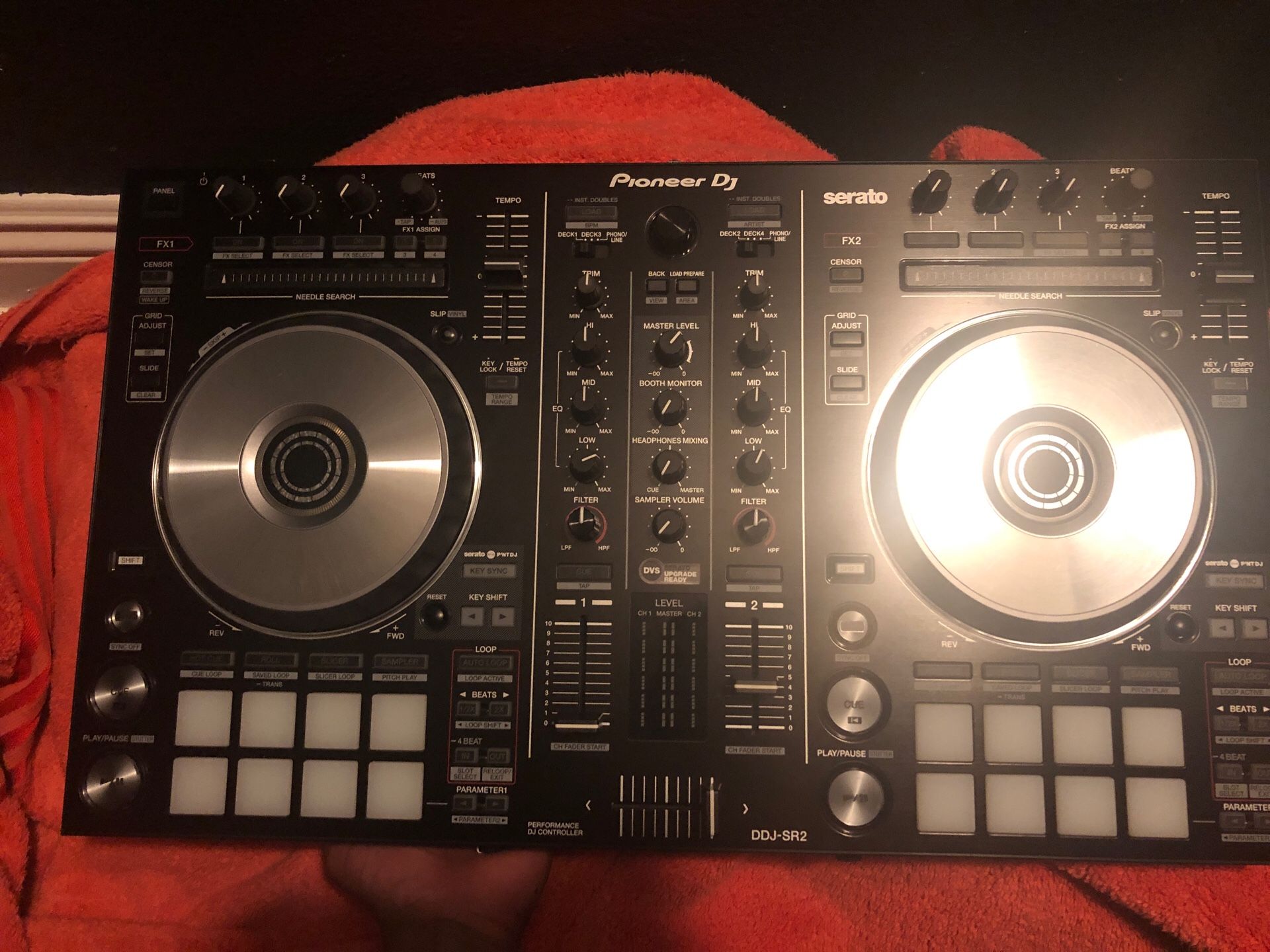 Pioneer DDJ-SR2 2-channel Serato DJ Controller, brand new open box, took it out the box but never used it.