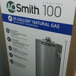 Brand New 50 Gallon Natural Gas Water Heater 