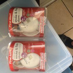 Brand New Smoke Alarms 