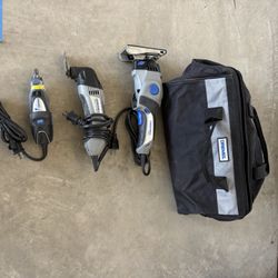 Full Three Piece Dremel Trio  Set 