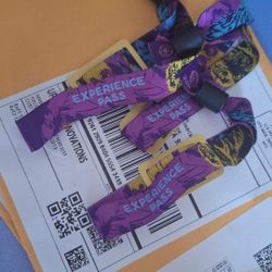 Selling (3) 2-Day GA Wristbands