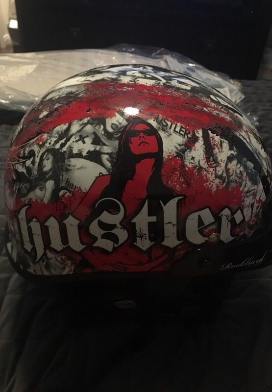 Brand NEW Hustler Motorcycle Helmet