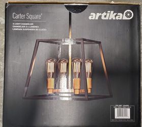 Artika Carter Square Pendant Light