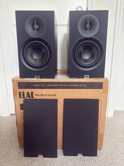 ELAC Debut 3.0 DB63-BK Bookshelf Speakers