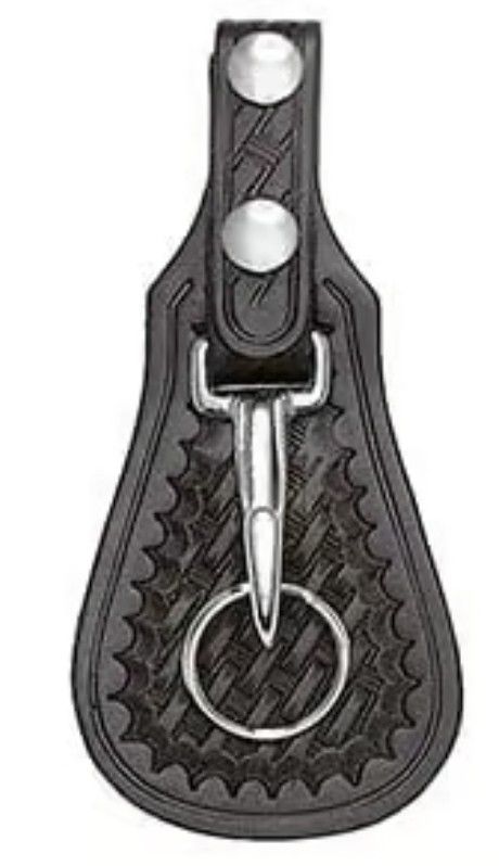 Aker Leather Key Holder With Flap 