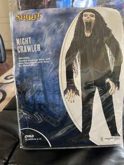 COSTUME (NIGHT CRAWLER) Child 8-10 Med