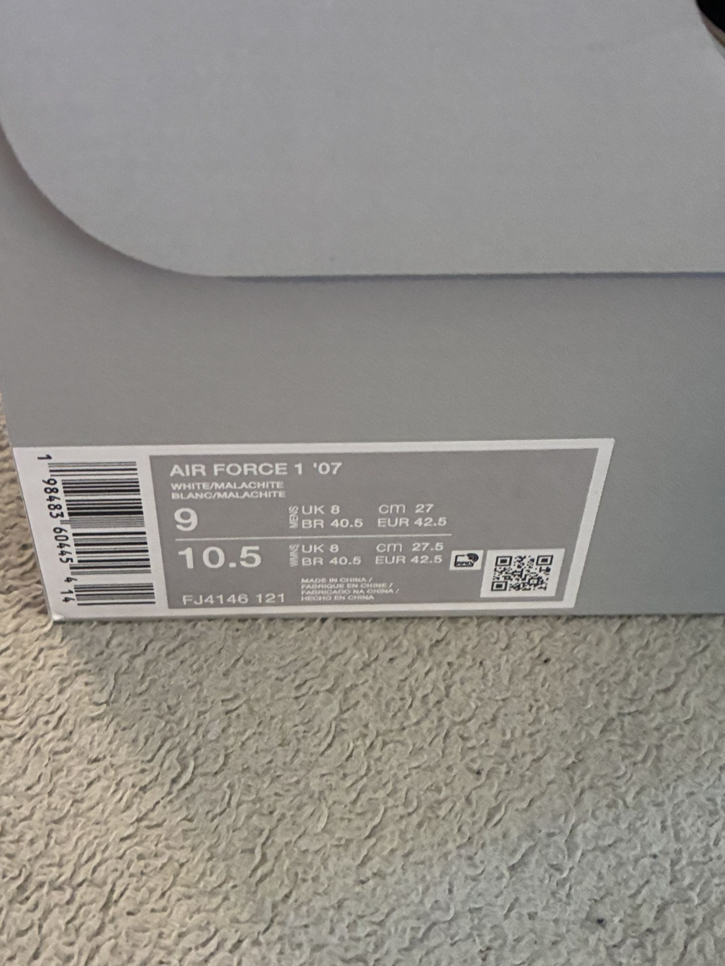 Nike Air Force 1 Sz 9