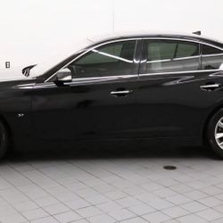 Q50 Brigh Silver Rims And Tiers 