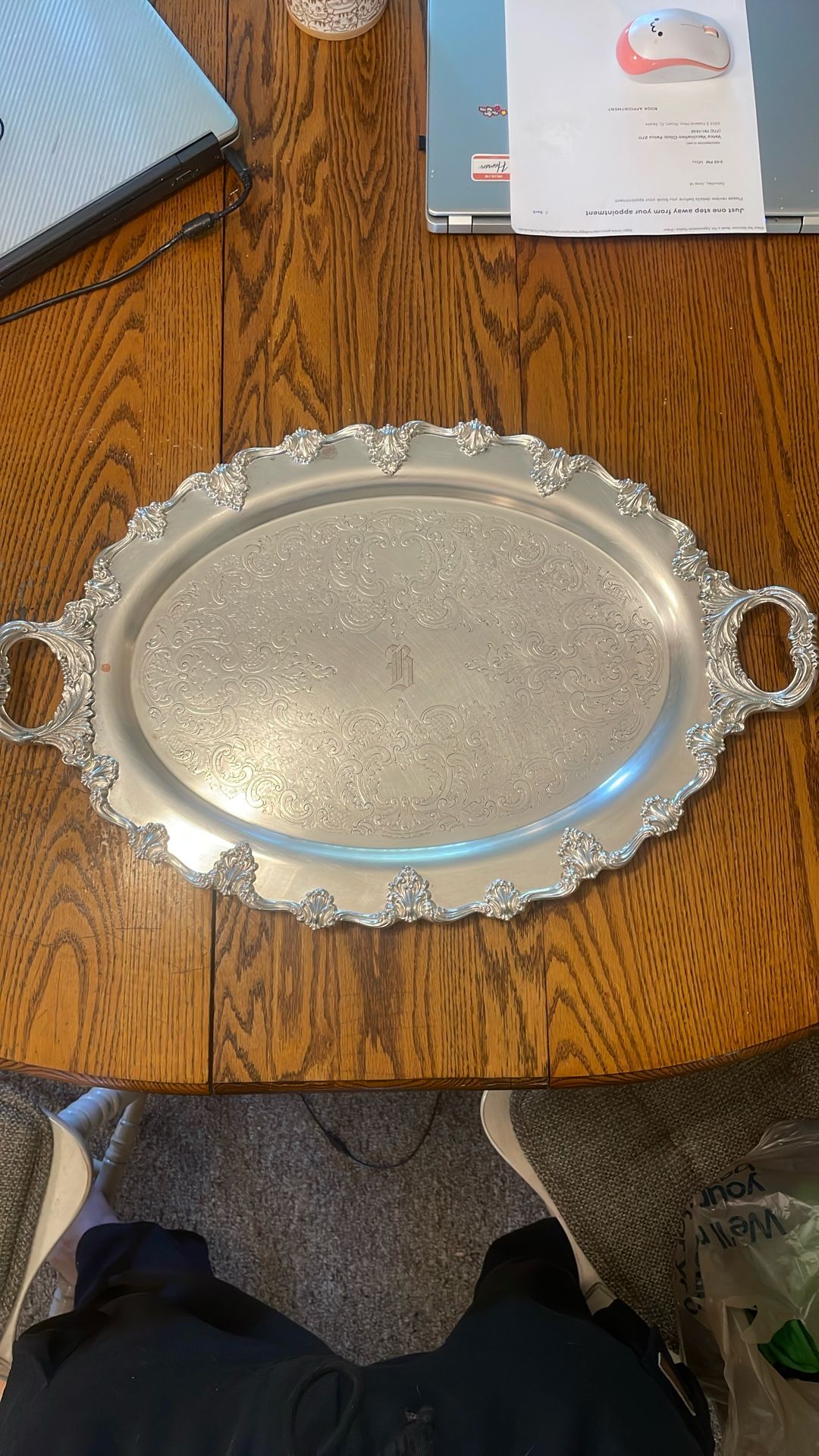 Wallace Silversmith’s English Tea Platter