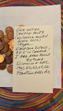 Unc Canada Cents
