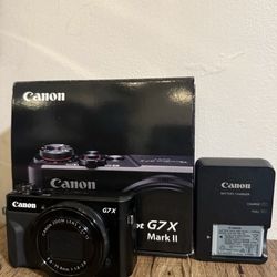 🔥 Bundle Canon PowerShot G7 x Mark II (VERY GOOD CONDITION)