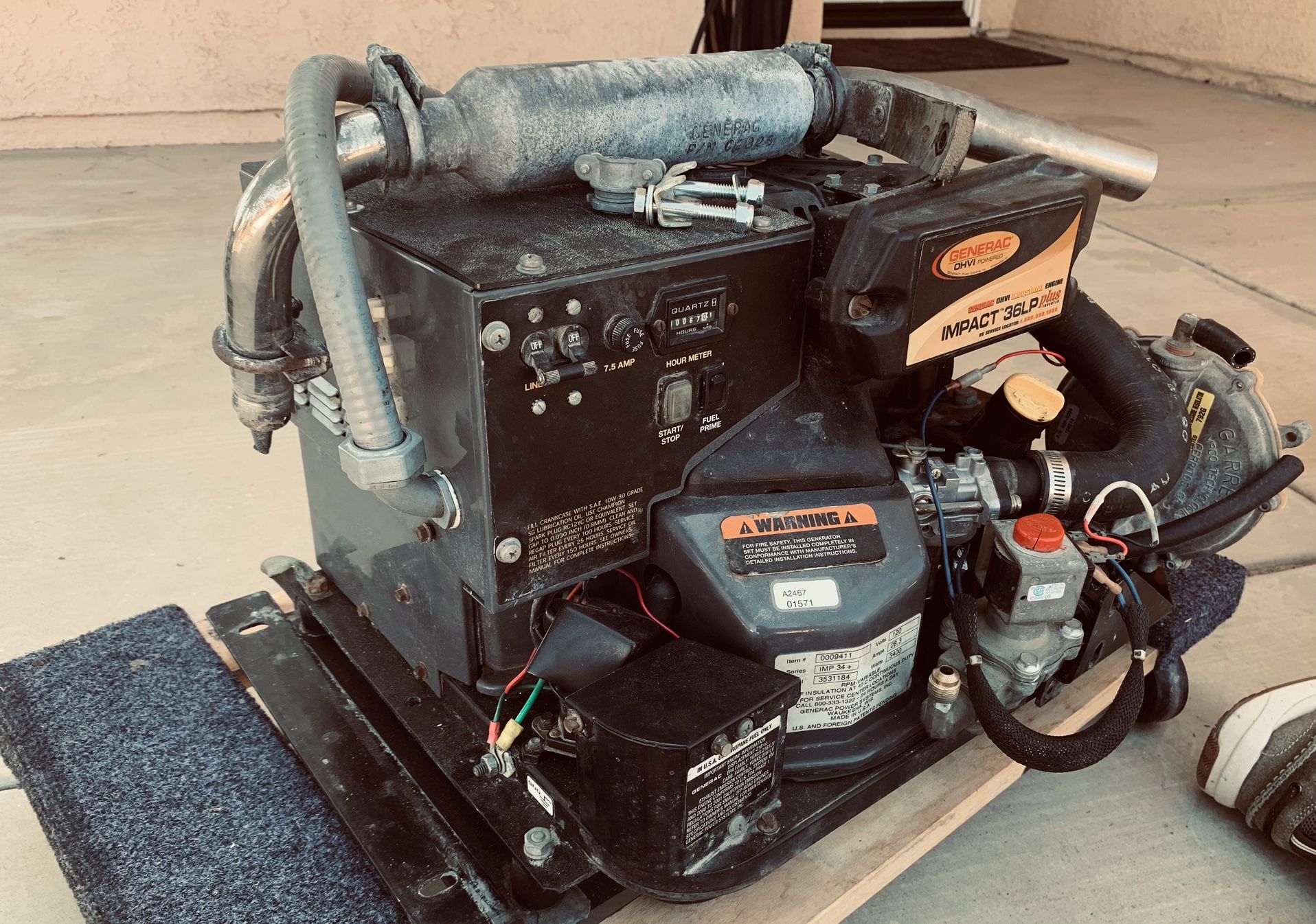Generac impact 36 Plus Generator for Sale in Rialto, CA OfferUp
