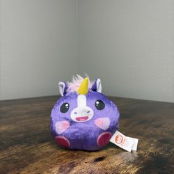 Fiesta Toys Purple Unicorn Small Plush 