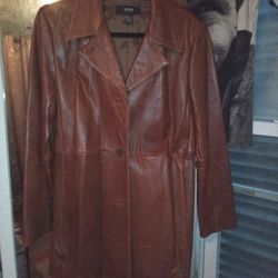LEATHER COAT(East Boston)