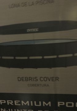 Pool debris cover