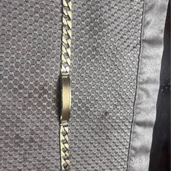 Flat Cuban 14k Bracelet 