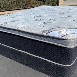 Full Ortho Bamboo Pillow Top Mattress!!