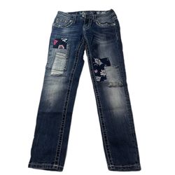 Miss Me Signature Ankle Skinny Jeans Size 25