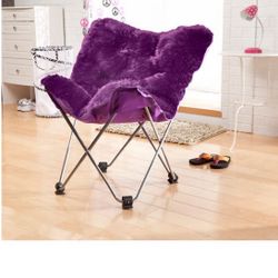 Purple Folding Chair 