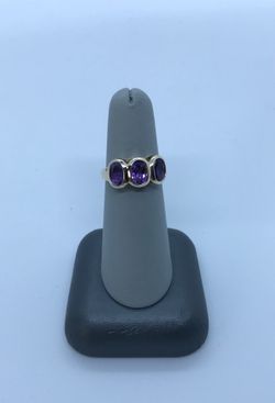 Amethyst 14kt Gold Ring Estate Jewelry