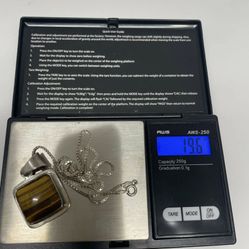 Vintage 925 pendant with necklace 