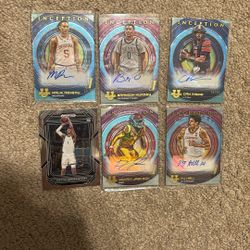 Football and basketball cards 