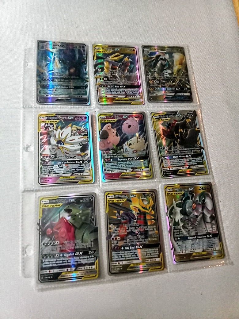 Pokemon GX Tag Team Cards 