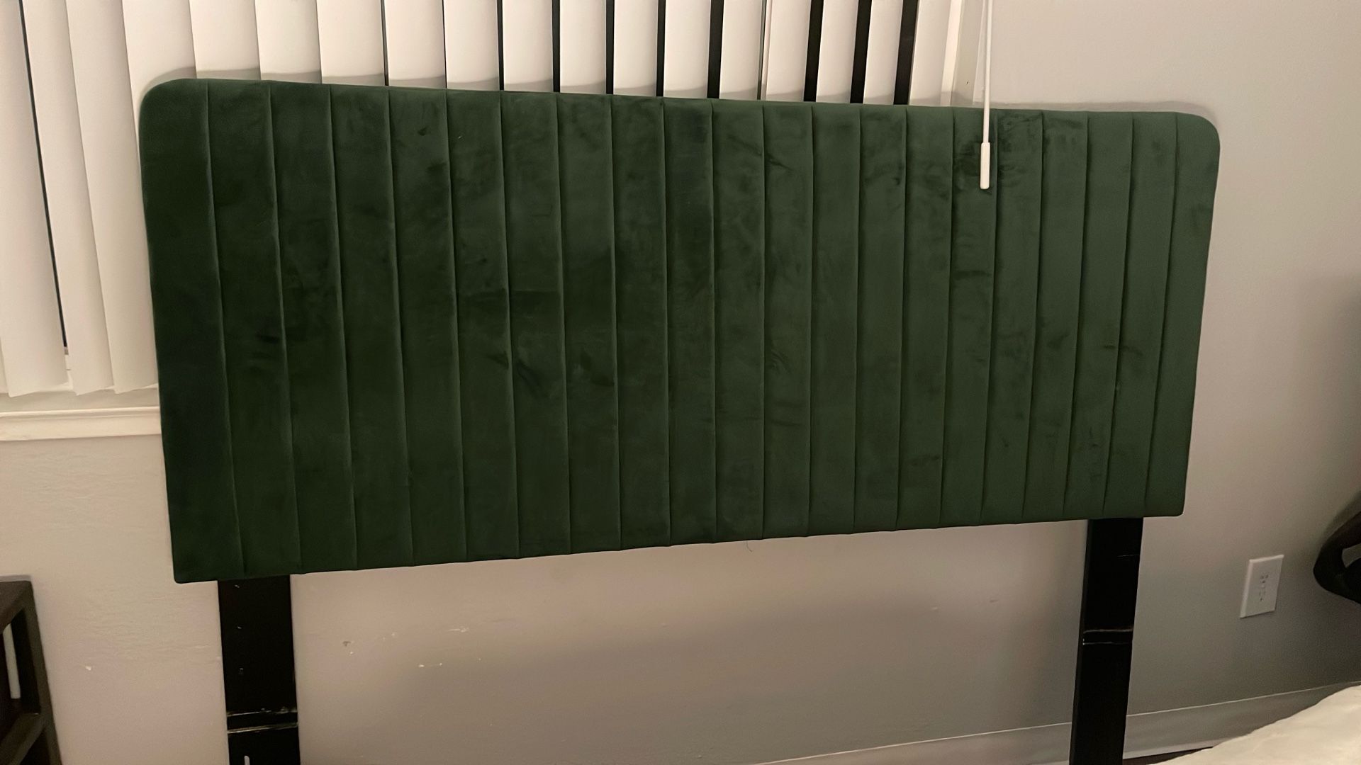 Green Headboard ( Queen Size)