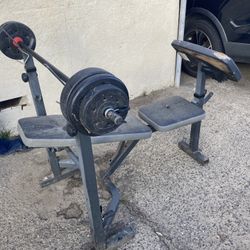 Bench Press Weight Set