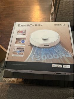 Brand new, unopened box!  Dreame Go Vac 200 Lite 2-in-1 Robotic Vacuum & https://offerup.co/faYXKzQFnY?$deeplink_path=/redirect/ Pathfinder Mapping & 