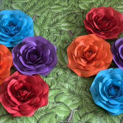 Mexican Fiesta Theme Paper Flower