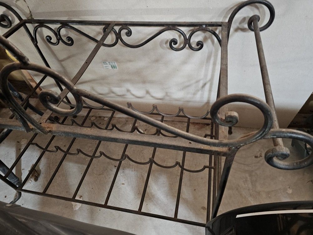 Metal Wine Rack