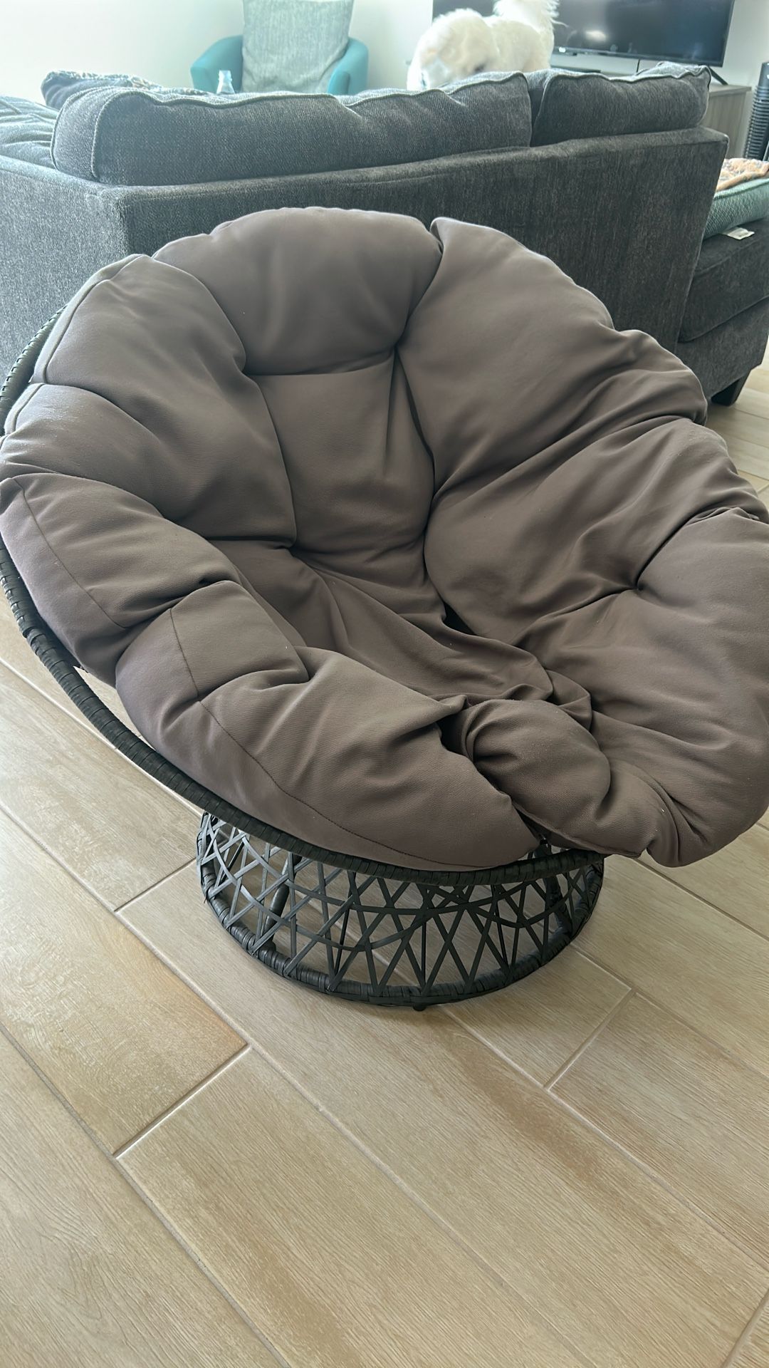 Swivel Papasan