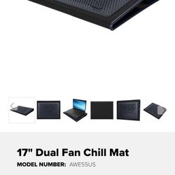 Laptop Dual Fan Chill Mat