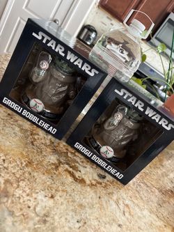 Star Wars grogu athletics bobblehead